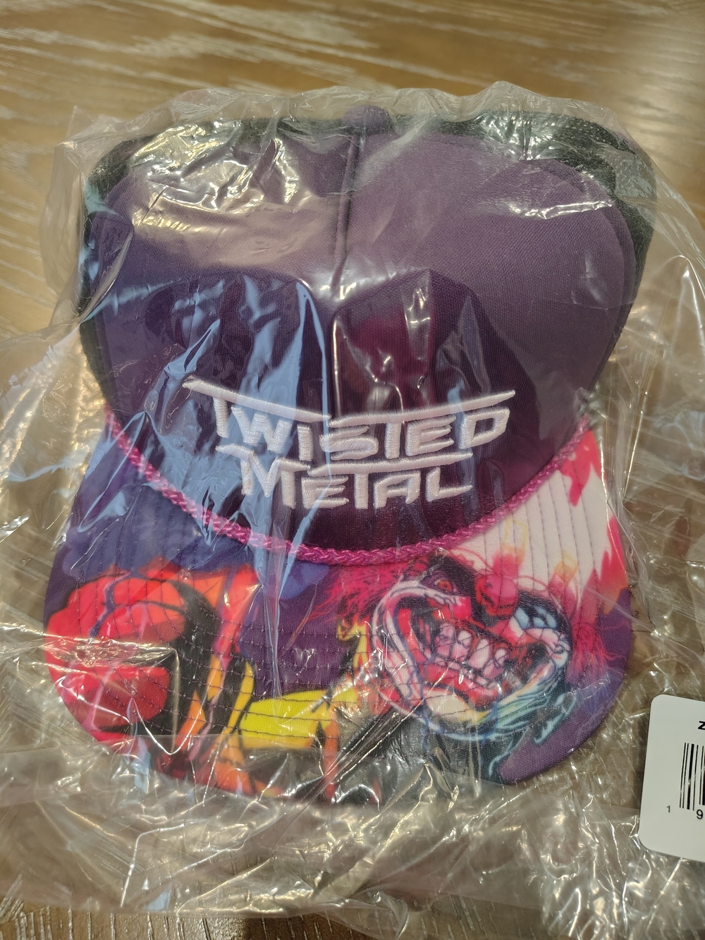 Twisted Purple Sweet Tooth Graphic Trucker Hat